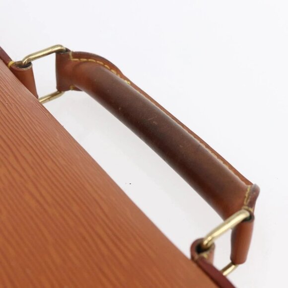 LOUIS VUITTON Epi Serviette Conseiller Zipangu Gold M54428 LV Auth 151087 - Picture 10 of 16